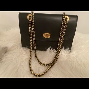 Coach Parker shoulder bag in refined calf leather